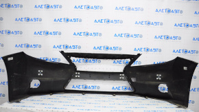 Front bumper bare Lexus ES300h ES350 13-15 pre-rest for parking sensors blue torn broken fastening