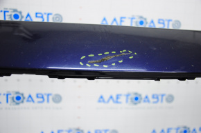 Front bumper bare Lexus ES300h ES350 13-15 pre-rest for parking sensors blue torn broken fastening