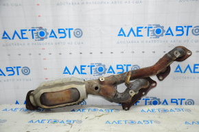 Left exhaust manifold with catalytic converter Lexus LS460 07-17