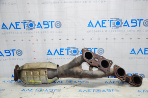 Left exhaust manifold with catalytic converter Lexus LS460 07-17
