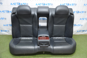 Rear row of seats 2 row Lexus LS460 LS600h 07-09 leather black, heated, scratch on the back