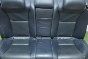 Rear row of seats 2 row Lexus LS460 LS600h 07-09 leather black, heated, scratch on the back