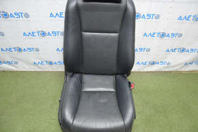 Passenger seat Lexus LS460 LS600h 07-09 with airbag, electric, leather black, broken fastening pads