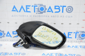 Side mirror right assembly Lexus LS460 07-09 prerest 14 pins black