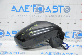Side mirror right assembly Lexus LS460 07-09 prerest 14 pins black