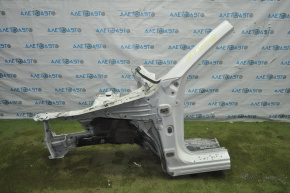 Front quarter left Mazda CX-5 17-24 white 25D