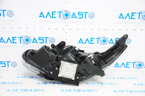 Headlight front right Nissan Sentra 20-25 complete LED with fastening cracks