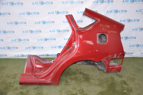 Quarter wing rear left Toyota Prius 20 04-09 red, pokes