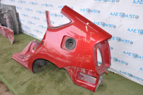 Quarter wing rear left Toyota Prius 20 04-09 red, pokes