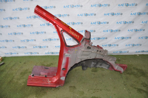 Front right quarter Toyota Prius 20 04-09 red, poke