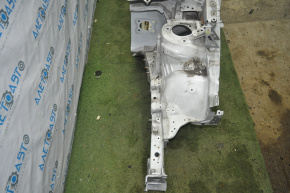 Front quarter left Toyota Prius 30 10-15 white 040