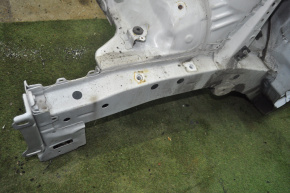 Front right quarter Toyota Prius 30 10-15 white 040