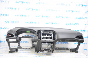 Torpedo front panel without AIRBAG Ford Edge 15-18 black start-stop