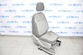 Passenger seat Ford Escape MK3 13-14 without airbag, mechanical, beige cloth, dry cleanable
