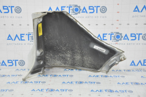 Rear bare bumper left Ford Escape MK3 13-16 pre-rest white YZ, broken fastener