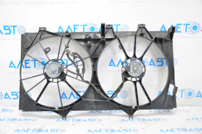 Diffuser radiator shroud bare Lexus ES350 13-18 with motors