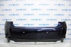 Bare rear bumper Lexus ES350 13-15 for parking sensors, blue, broken fastener