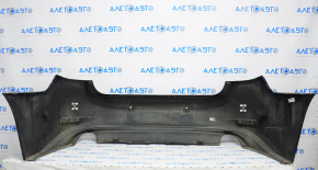 Bare rear bumper Lexus ES350 13-15 for parking sensors, blue, broken fastener