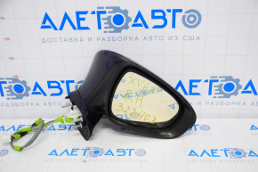 Side mirror right assembly Lexus ES300h ES350 13-15 13 pins, backlight, turn signal, blue