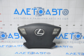 Airbag in steering wheel driver Lexus LS460 LS600h 07-12 black wiped