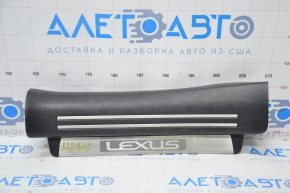 Door sill trim rear left Lexus LS460 LS600h 07-17 black scratches, worn, bump on chrome