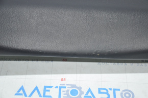 Center pillar trim lower left Lexus LS460 LS600h 07-08 leather black, for re-upholstery
