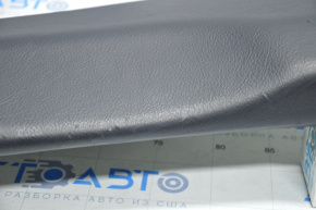 Center pillar trim lower right Lexus LS460 LS600h 07-12 leather black, for re-upholstery