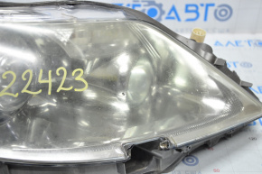 Front right headlight complete Lexus LS460 07-09 for headlight washer, broken fasteners, for polishing