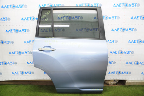 Door bare rear right Toyota Highlander 08-13 blue 8S7, with regular overlay, bumpers