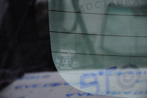Rear glass of the trunk door Toyota Highlander 08-13 opens, tinted