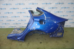 Quarter wing rear left Ford Fusion mk5 13-20 blue, butt