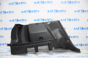 Left arch trim Jeep Compass 11-16 black, rubbed