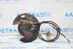 Rear right hub Lexus ES300h ES350 13-18 with rusty casing and handbrake cable