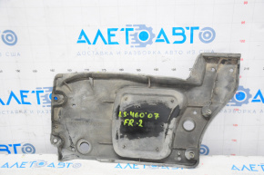 Underbody protection front right second Lexus LS460 07-09 crack