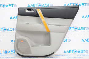 Door trim card rear right Toyota Highlander 08-10 gray leather, JBL