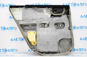 Door trim card rear right Toyota Highlander 08-10 gray leather, JBL