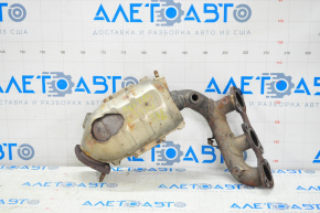 Exhaust manifold rear with catalytic converter Toyota Highlander 08-10 hybrid