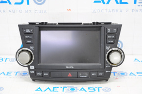 Monitor, display, navigation Toyota Highlander 08-10 JBL