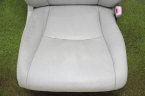 Passenger seat Toyota Highlander 08-10 with airbag, leather gray