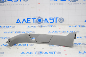 Left Trunk Door Trim Toyota Highlander 08-13 Gray, Type 2