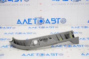 Left Trunk Door Trim Toyota Highlander 08-13 Gray, Type 2