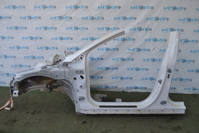Front quarter left Ford Fusion mk5 13-20 white, with central pillar