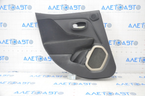 Door trim card rear left Jeep Renegade 15-15 for 2 speakers, black, cloth