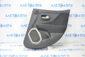 Door trim card rear right Jeep Renegade 15-15 for 2 speakers, black, cloth, scratches