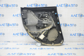 Door trim card rear right Jeep Renegade 15-15 for 2 speakers, black, cloth, scratches