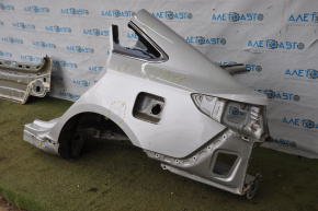 Quarter wing rear left Hyundai Sonata 15-19 silver, dent