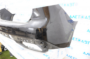 Bare rear bumper Acura MDX 14-16 pre-rest, black