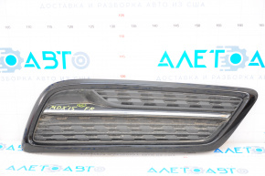 Front bumper grille right Acura MDX 14-16 prerest