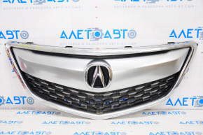 Radiator grill assembly Acura MDX 14-16 prerest