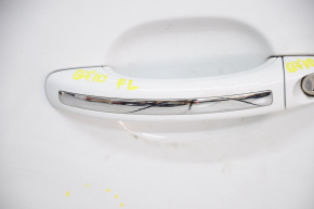 Door handle outer front left Audi Q7 4L 10-15 chrome
